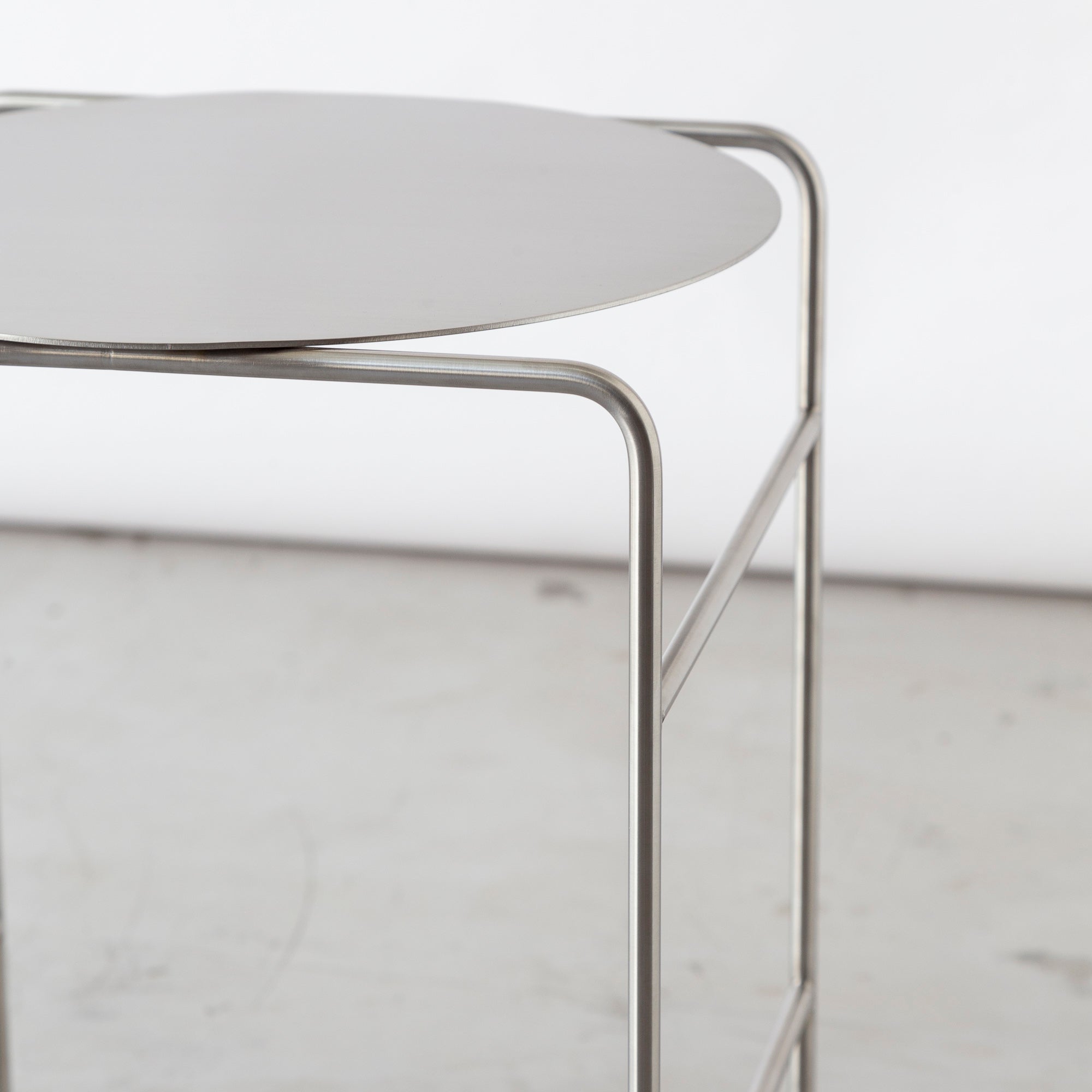 Mesa de apoio LOU - Aço Inox