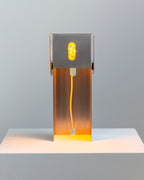 Tauri - Luminária de Mesa em Inox