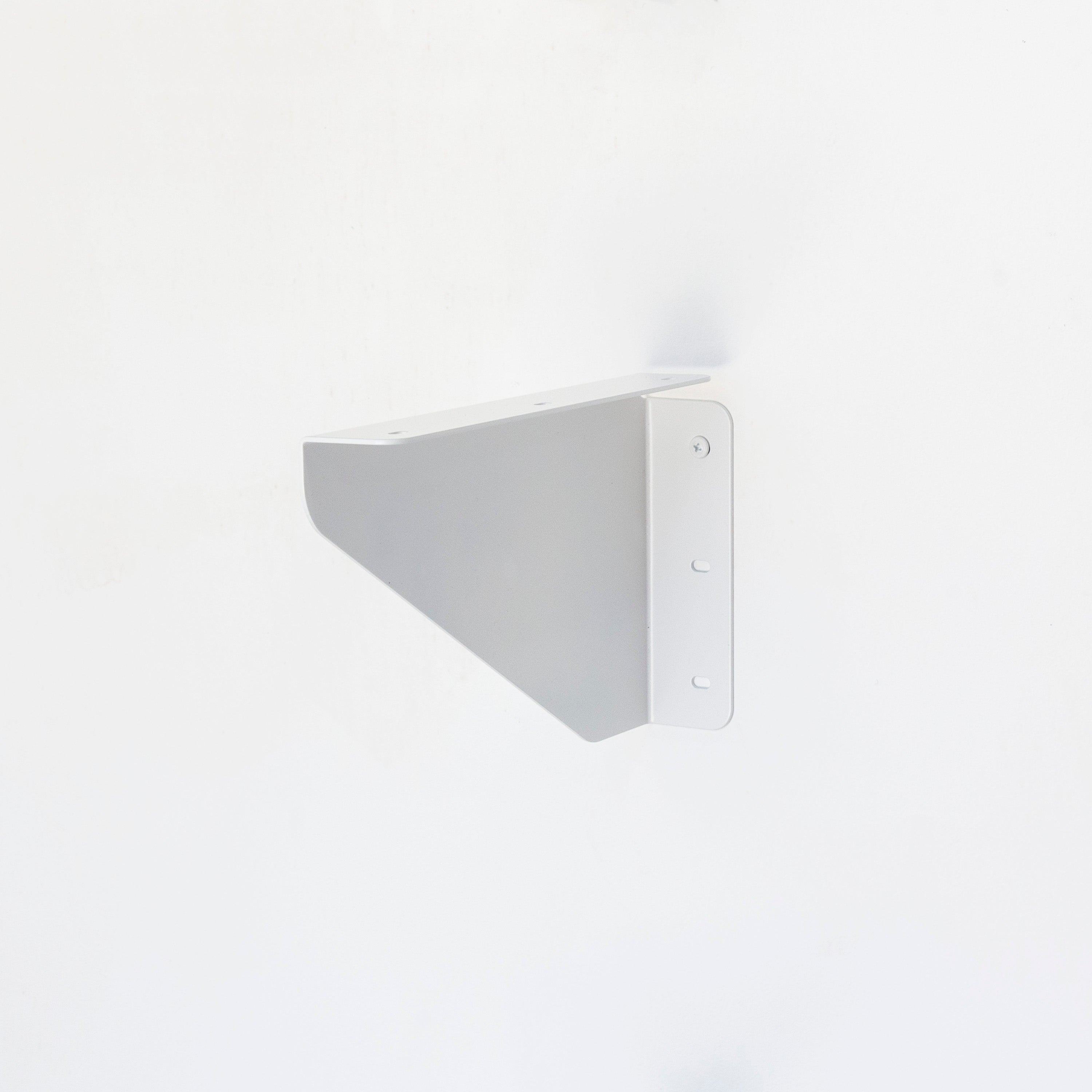 Mão francesa SP (par) - Suporte para prateleira em aço - Branco