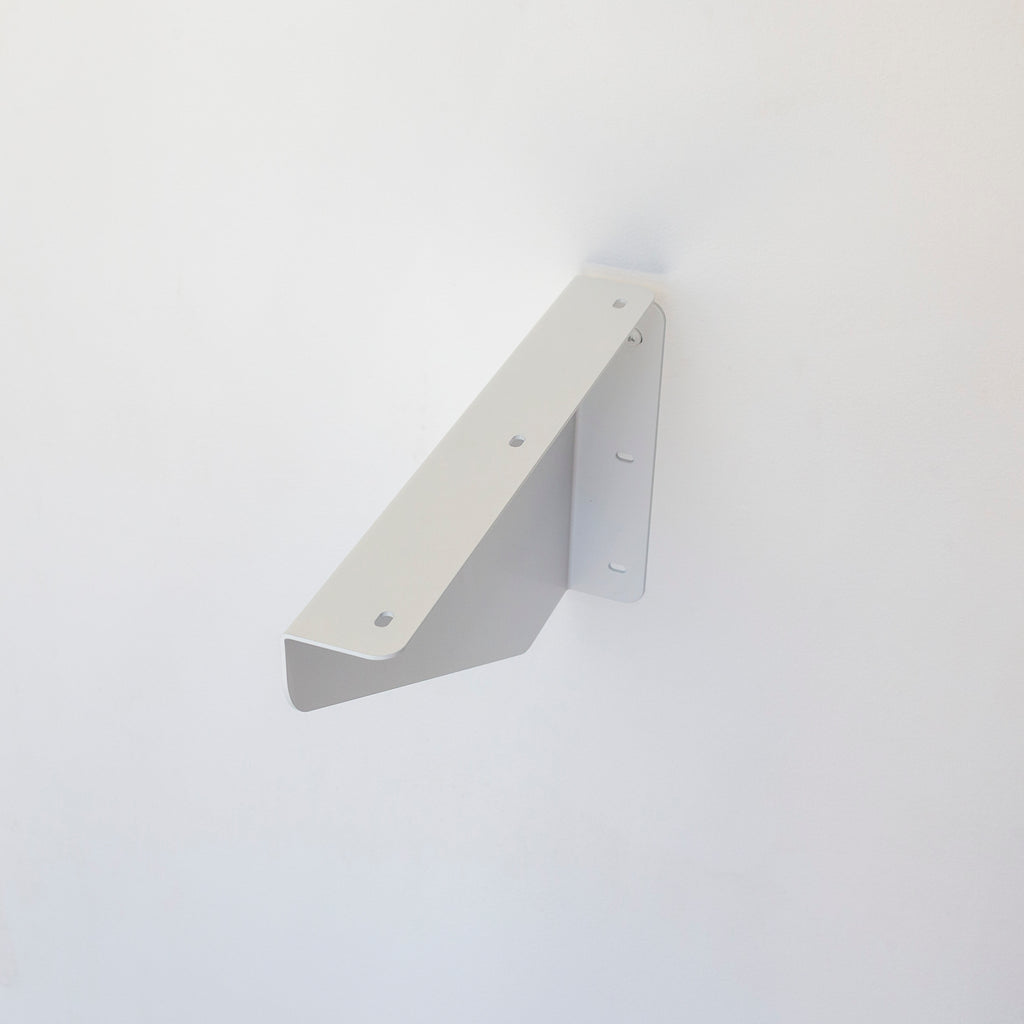 Mão francesa SP (par) - Suporte para prateleira em aço - Branco