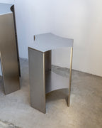Vórtice 60 - Mesa Lateral em Aço Inox