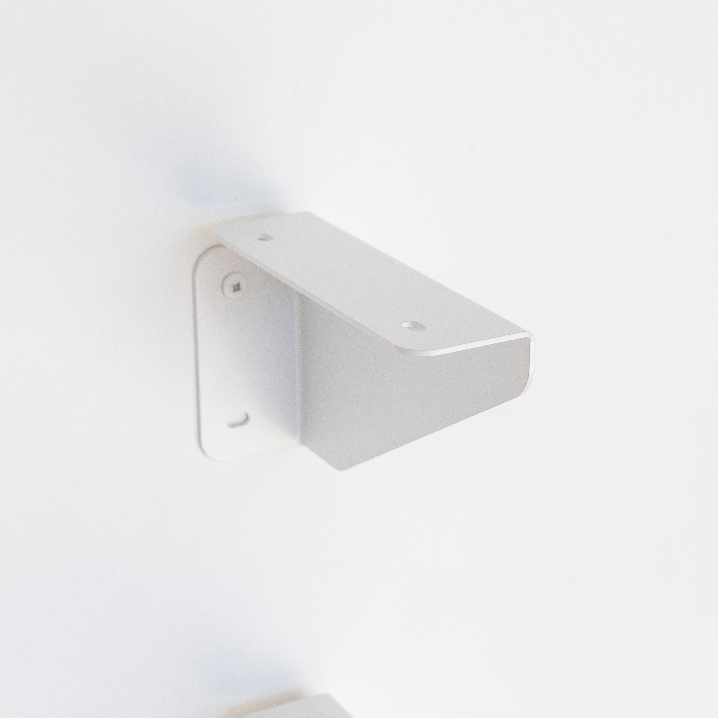 Mão francesa SP (par) - Suporte para prateleira em aço - Branco