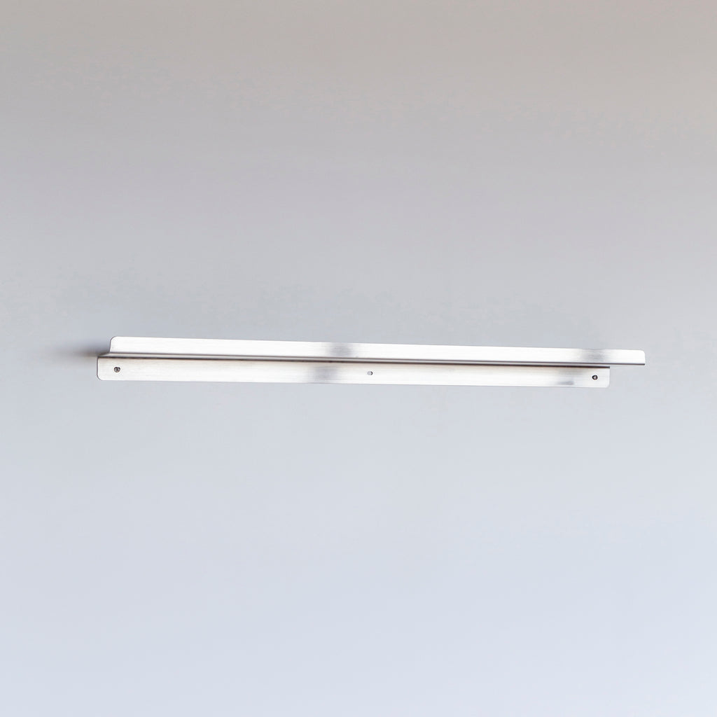 Prateleira Linear em Aço Inox Escovado T44 - SH