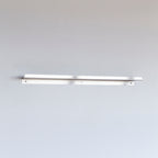 Prateleira Linear em Aço Inox Escovado T44 - SH