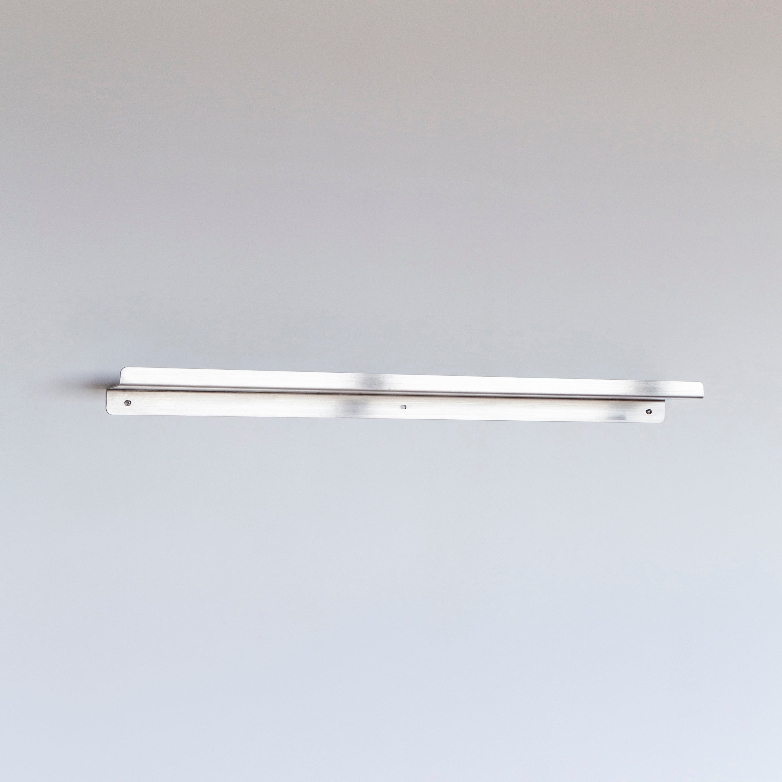 Prateleira Linear em Aço Inox Escovado T44 - SH