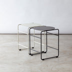 Mesa de apoio LOU - Aço Carbono / Preta