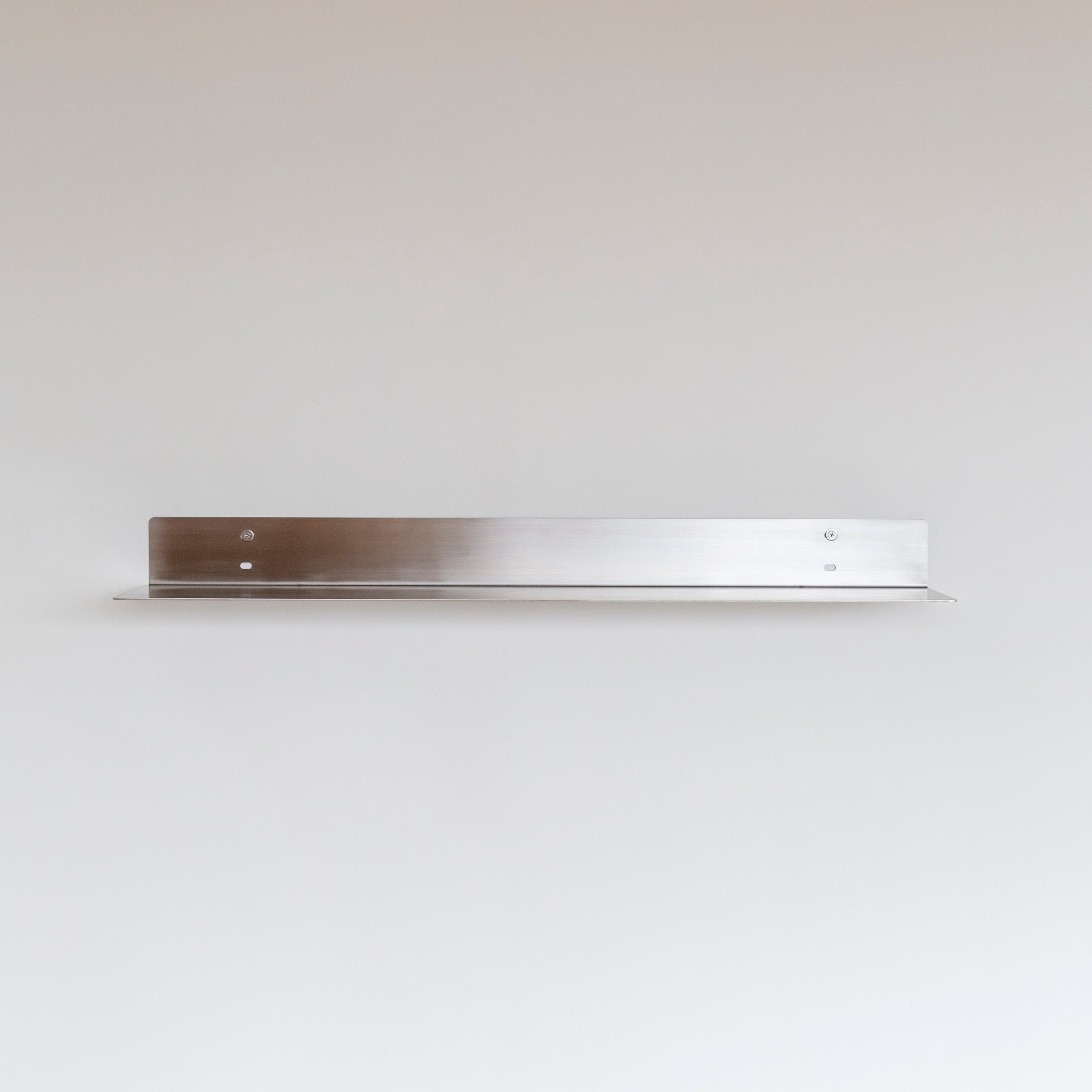 Prateleira Chapa Aço Inox - (80x20cm) Sob encomenda
