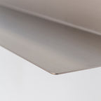 Prateleira Chapa Aço Inox - (80x20cm) Sob encomenda