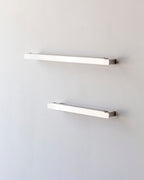 Toalheiro de Parede Porti - Rosto - Aço Inox Escovado
