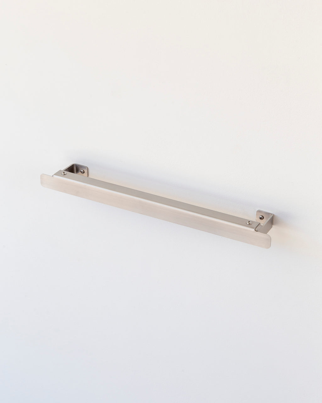 Toalheiro de Parede Porti - Rosto - Aço Inox Escovado