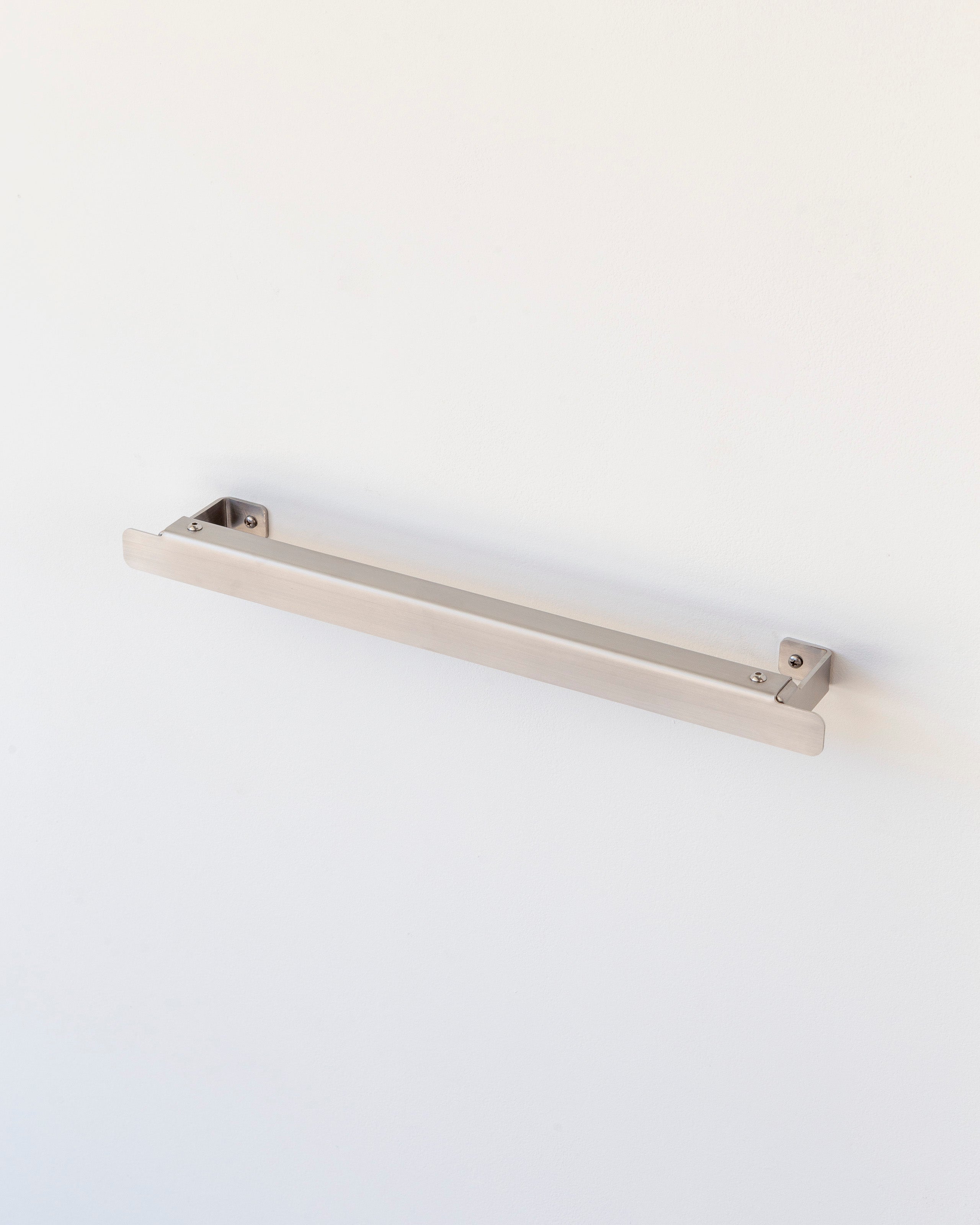 Toalheiro de Parede Porti - Rosto - Aço Inox Escovado