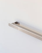Toalheiro de Parede Porti - Rosto - Aço Inox Escovado