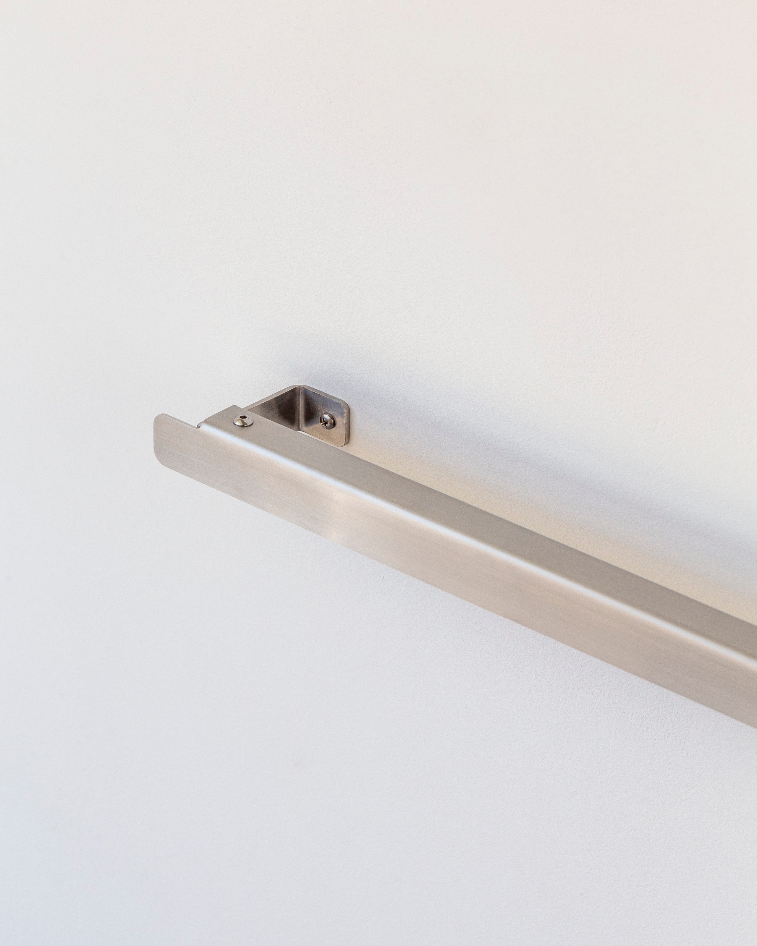 Toalheiro de Parede Porti - Rosto - Aço Inox Escovado