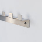 Cabideiro de Parede Doca - Aço Inox Escovado