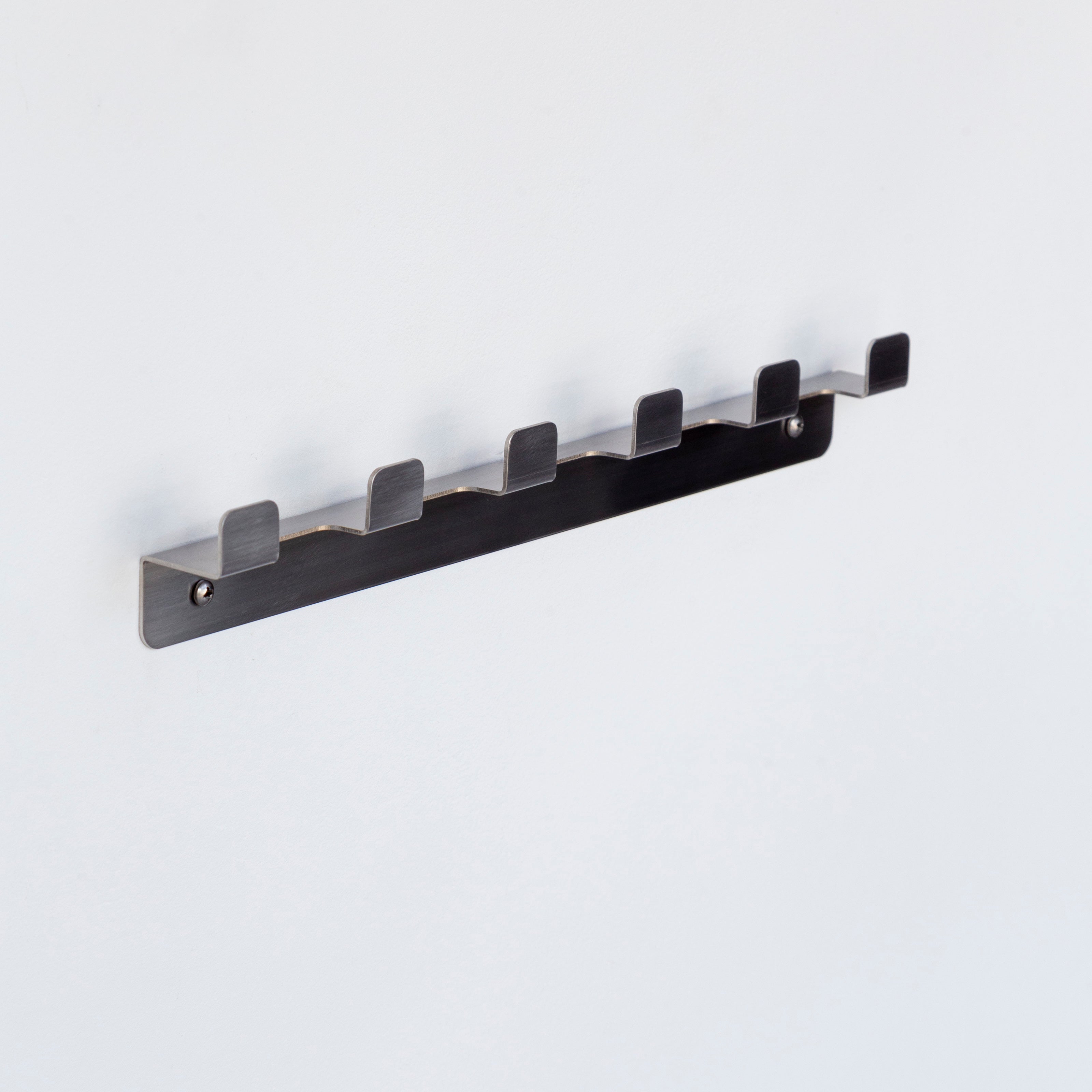 Cabideiro de Parede Doca - Aço Inox Escovado