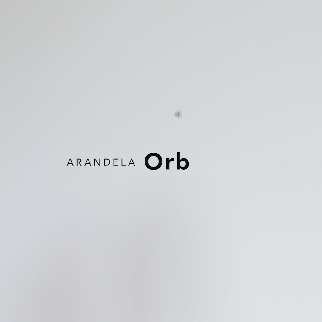 Arandela Orb - Preta
