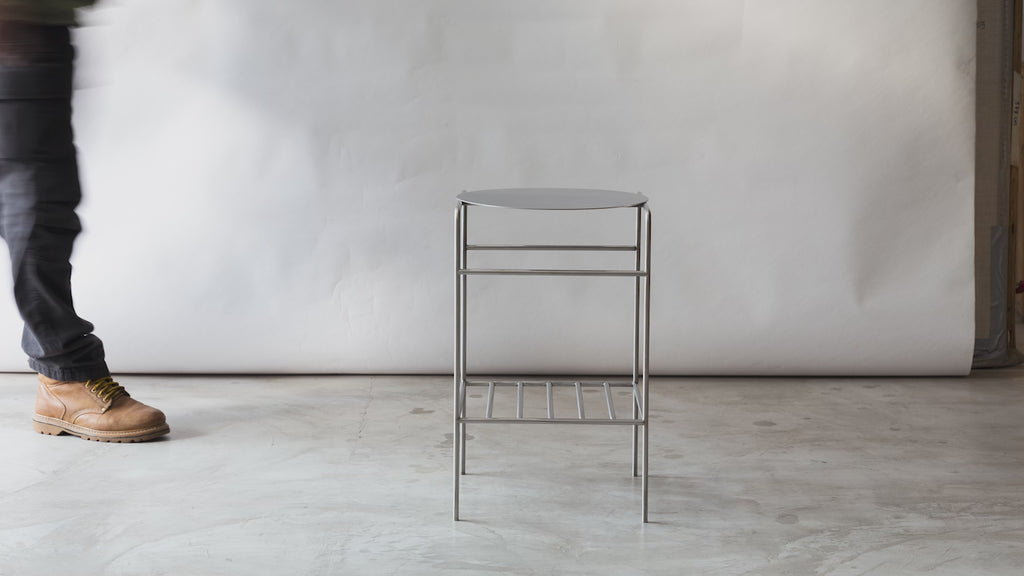 Mesa lateral OU - Inox