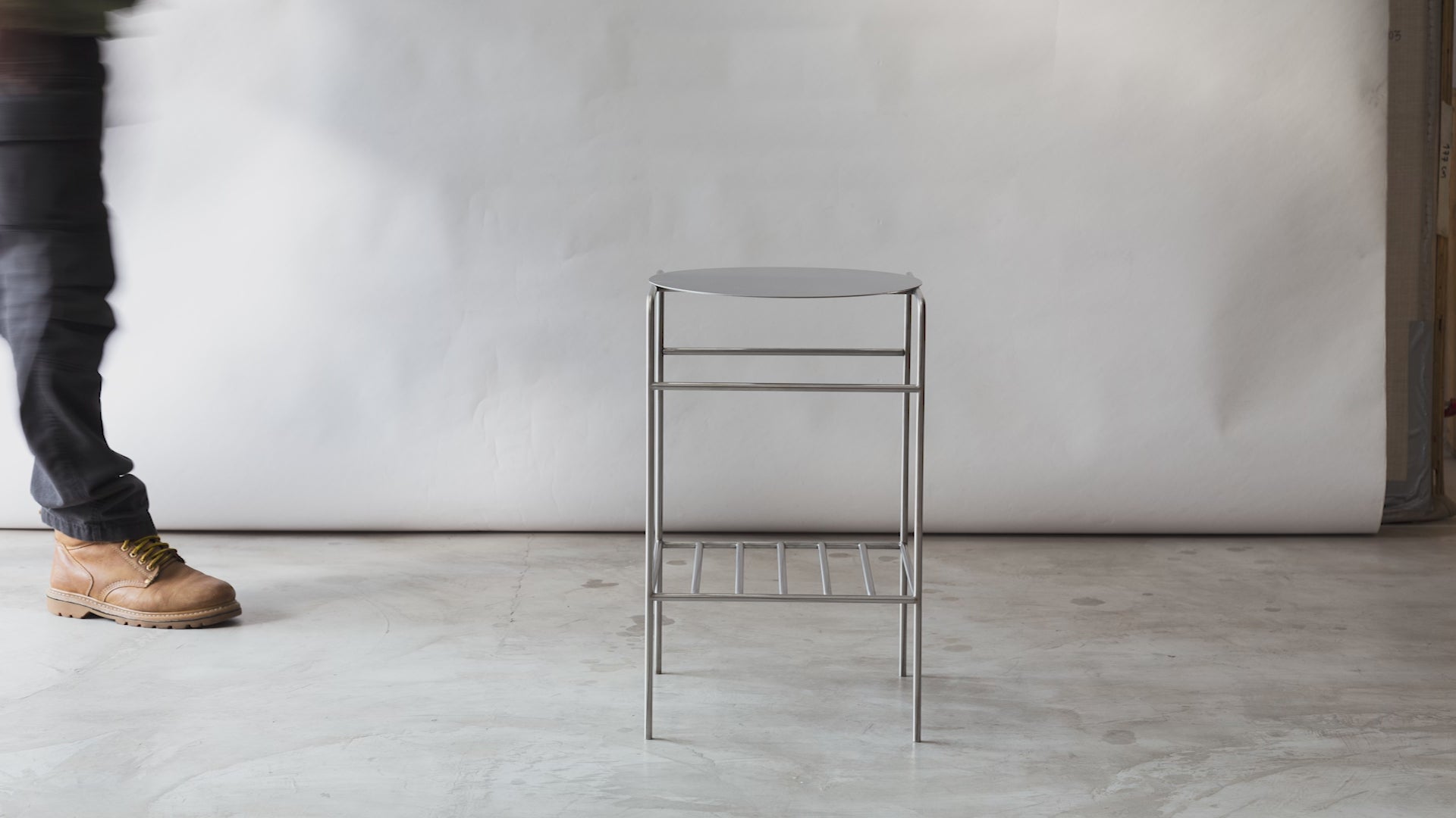 Mesa lateral OU - Inox