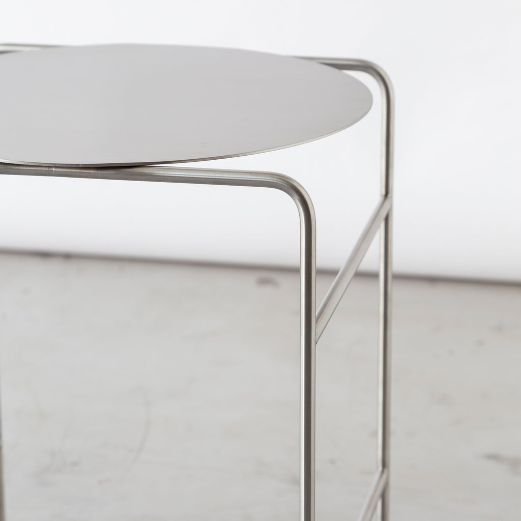 Mesa de apoio LOU - Aço Inox