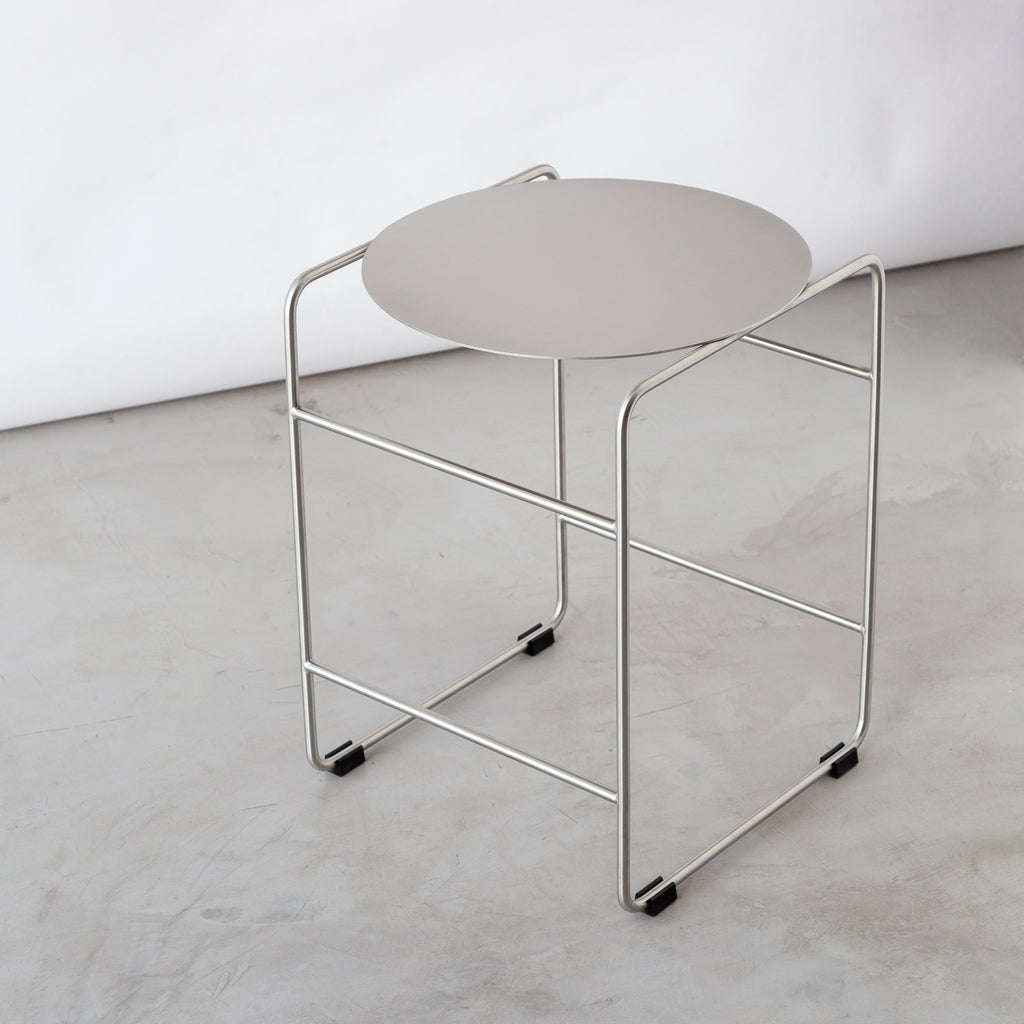 Mesa de apoio LOU - Aço Inox