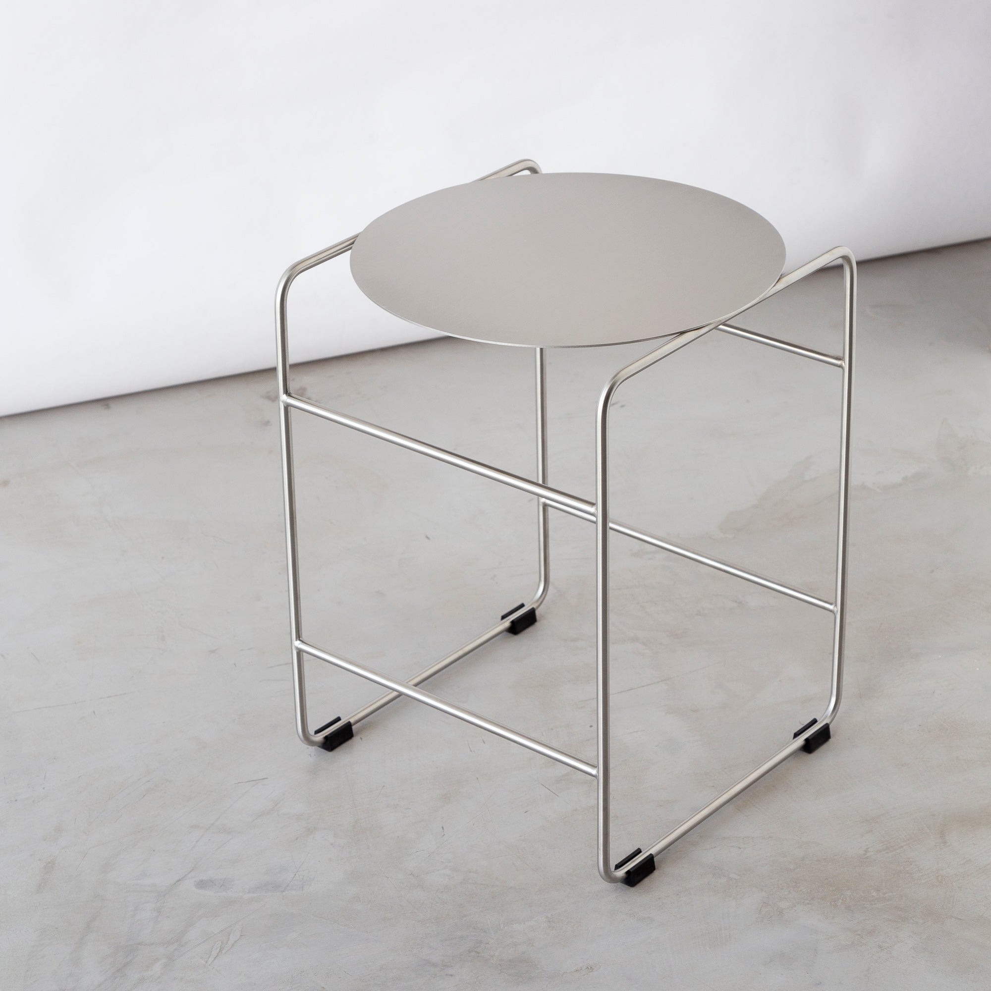 Mesa de apoio LOU - Aço Inox