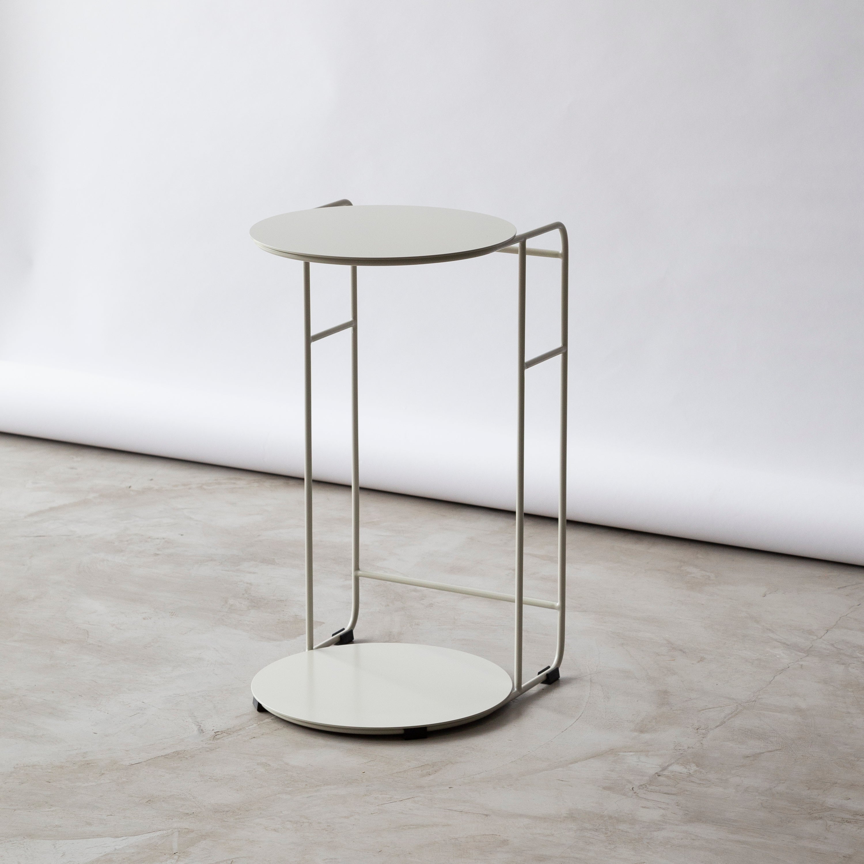 Mesa lateral Nola - Off white