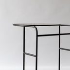 Mesa lateral Nola - preto fosco
