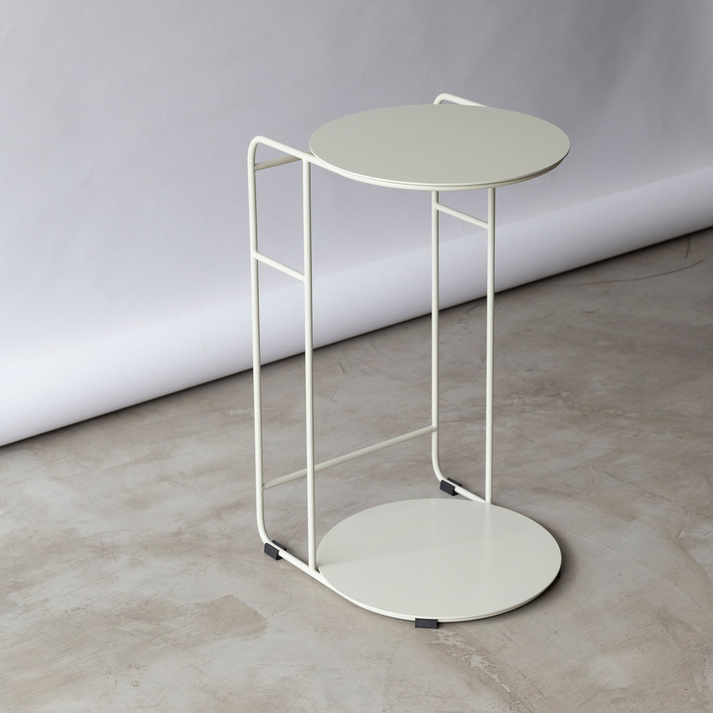 Mesa lateral Nola - Off white