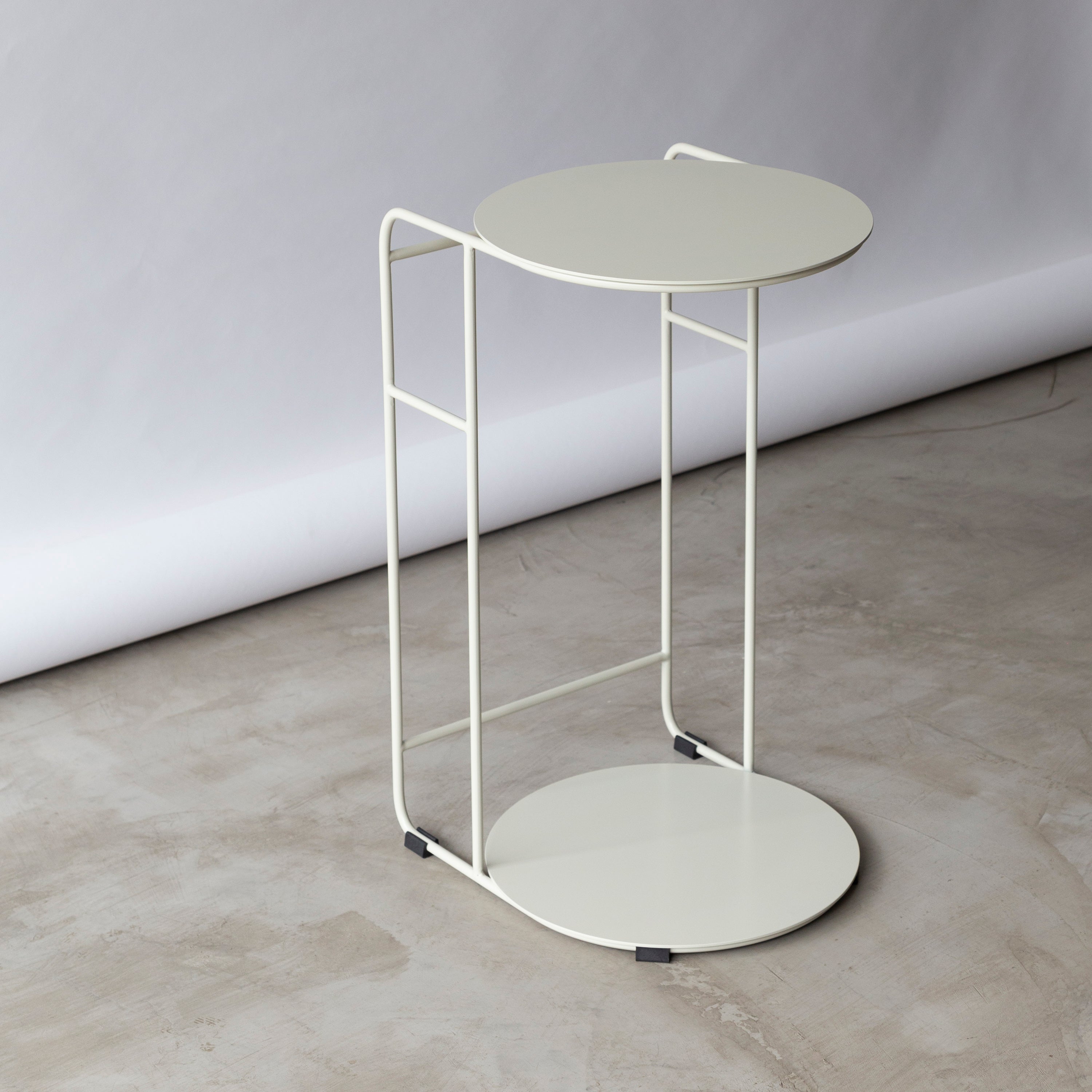 Mesa lateral Nola - Off white