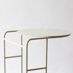 Mesa lateral Nola - Off white
