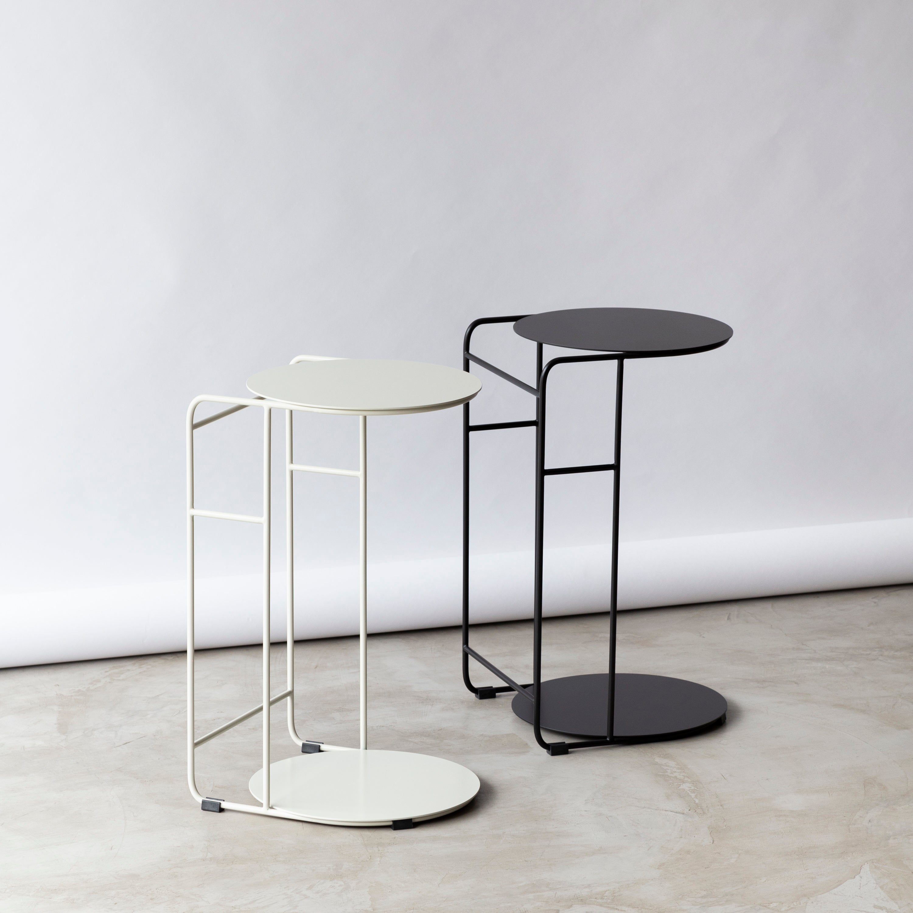 Mesa lateral Nola - Off white