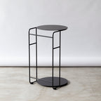 Mesa lateral Nola - preto fosco