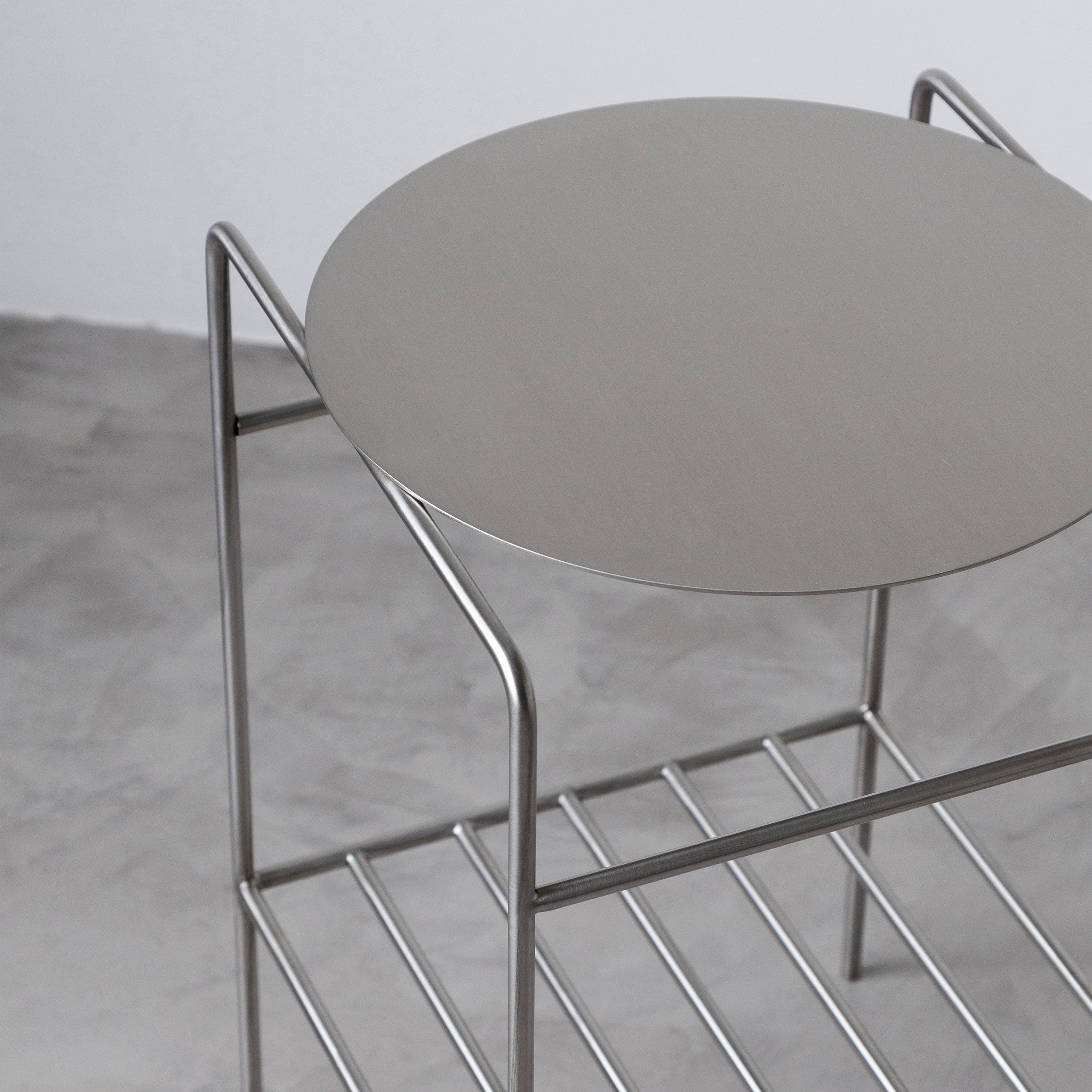 Mesa lateral OU - Inox