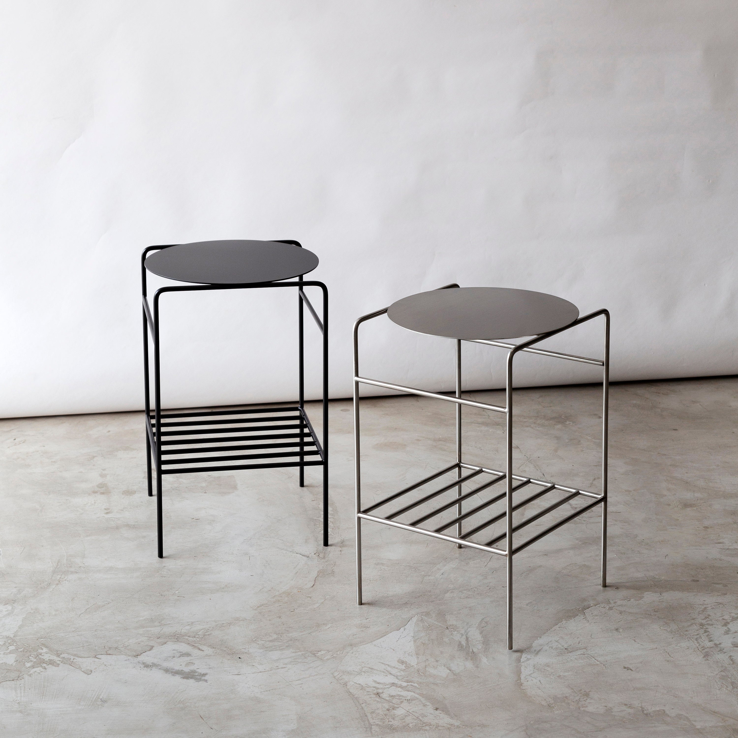 Mesa lateral OU - Inox