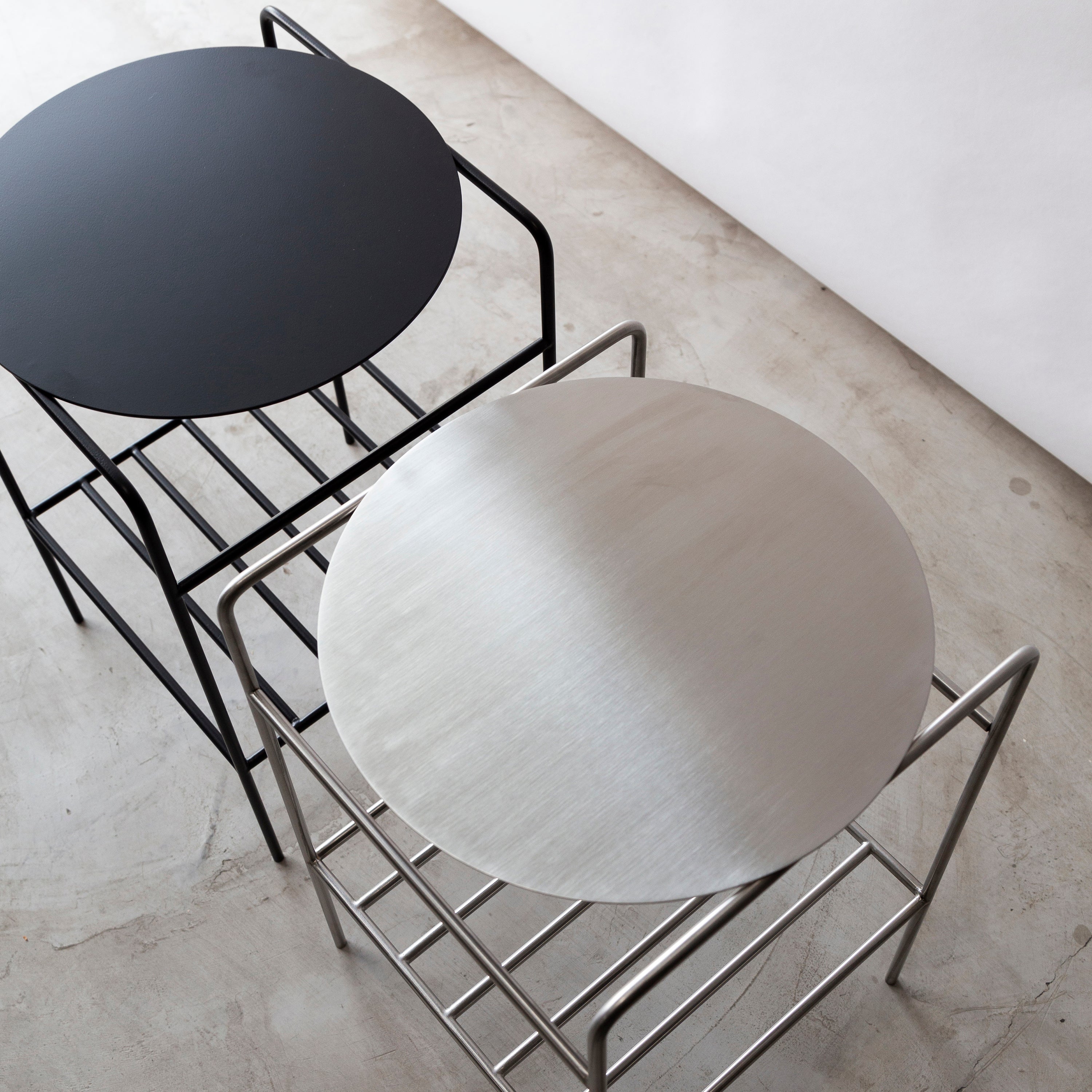 Mesa lateral OU - Inox